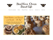 Tablet Screenshot of beehiveoven.com